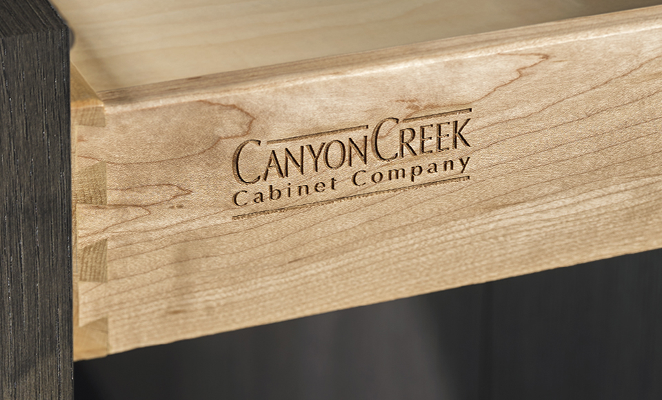 Cornerstone Collection Premium 5/8" Maple Dovetail Drawer Box | Canyon Creek Cabinet Company