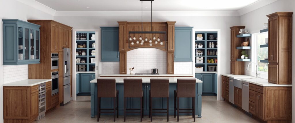 Kitchen Interior Design | Pantry Houston | Canyon Creek Cabinets